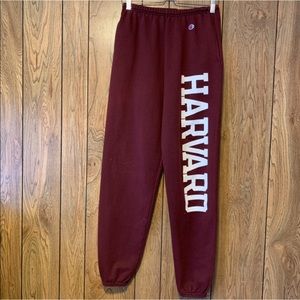 champion harvard sweatpants